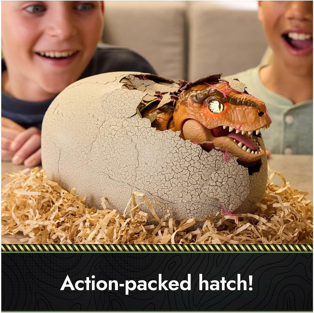 Jurassic World T-Rex Eclosión Dinosaurio Interactivo con Huevo – vista 5