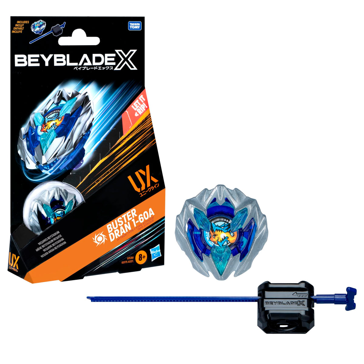 Beyblade X Starter Pack Dran Buster 1-60A con Lanzador – vista 1