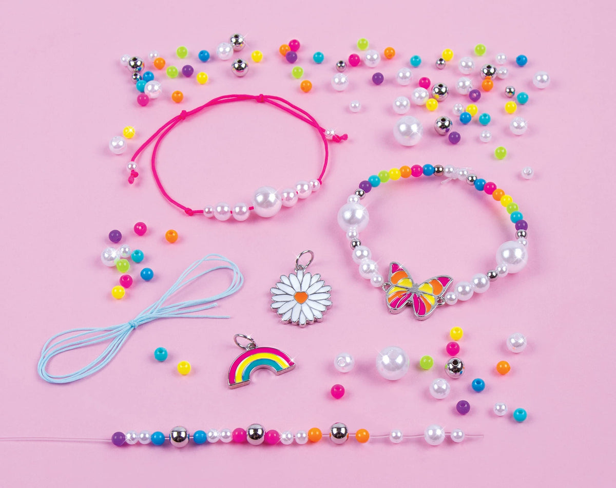 Make It Real Pulseras Tesoro Arcoíris Set para Crear 5 Pulseras – vista 2