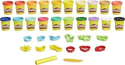 Play-Doh Cubo de Diversión con 20 Masas y Accesorios – vista 2