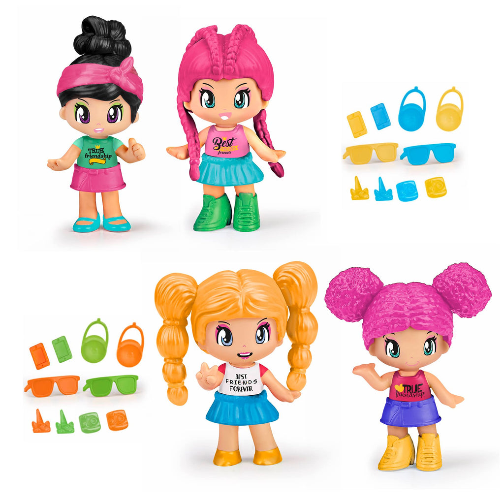 Pinypon Best Friends Pack de 2 Figuras con Accesorios Surtido – vista 1