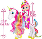 Cry Babies BFF Serie 3 Muñeca Dreamy con Unicornio Rym – vista 2
