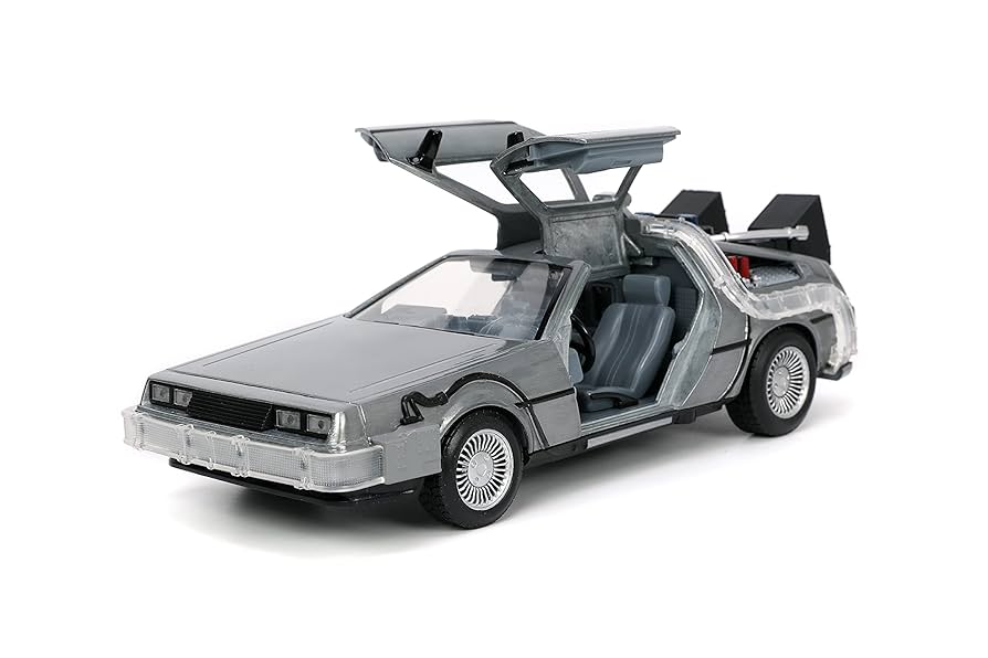 Jada Hollywood Rides Volver al Futuro DeLorean Máquina del Tiempo 1:24 – vista 2