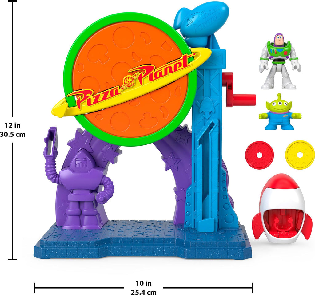 Imaginext Toy Story Pizza Planet Set de Juego con Buzz Lightyear – vista 2