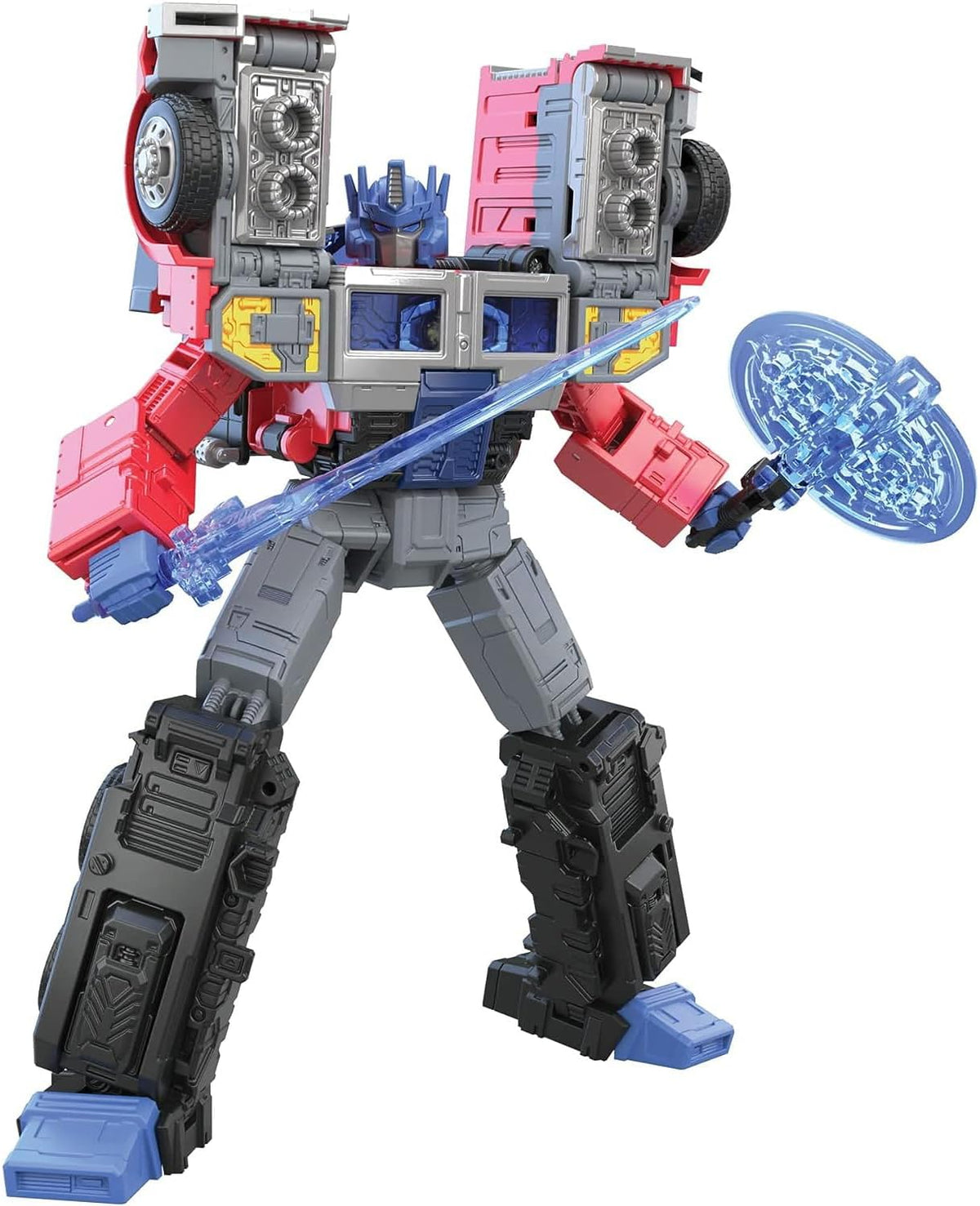 Transformers Legacy Leader G2 Universe Laser Optimus Prime Figura – vista 1