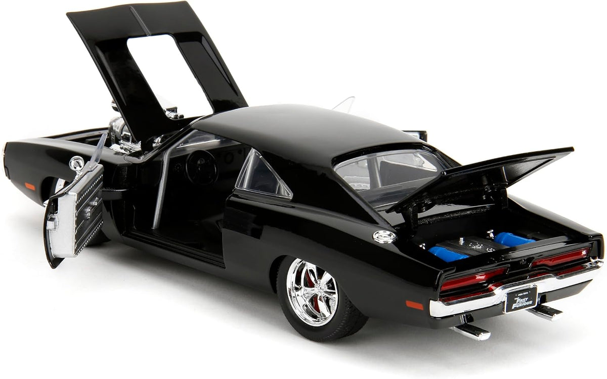 Fast & Furious Dom's 1970 Dodge Charger R/T Negro 1:24 – Jada Toys