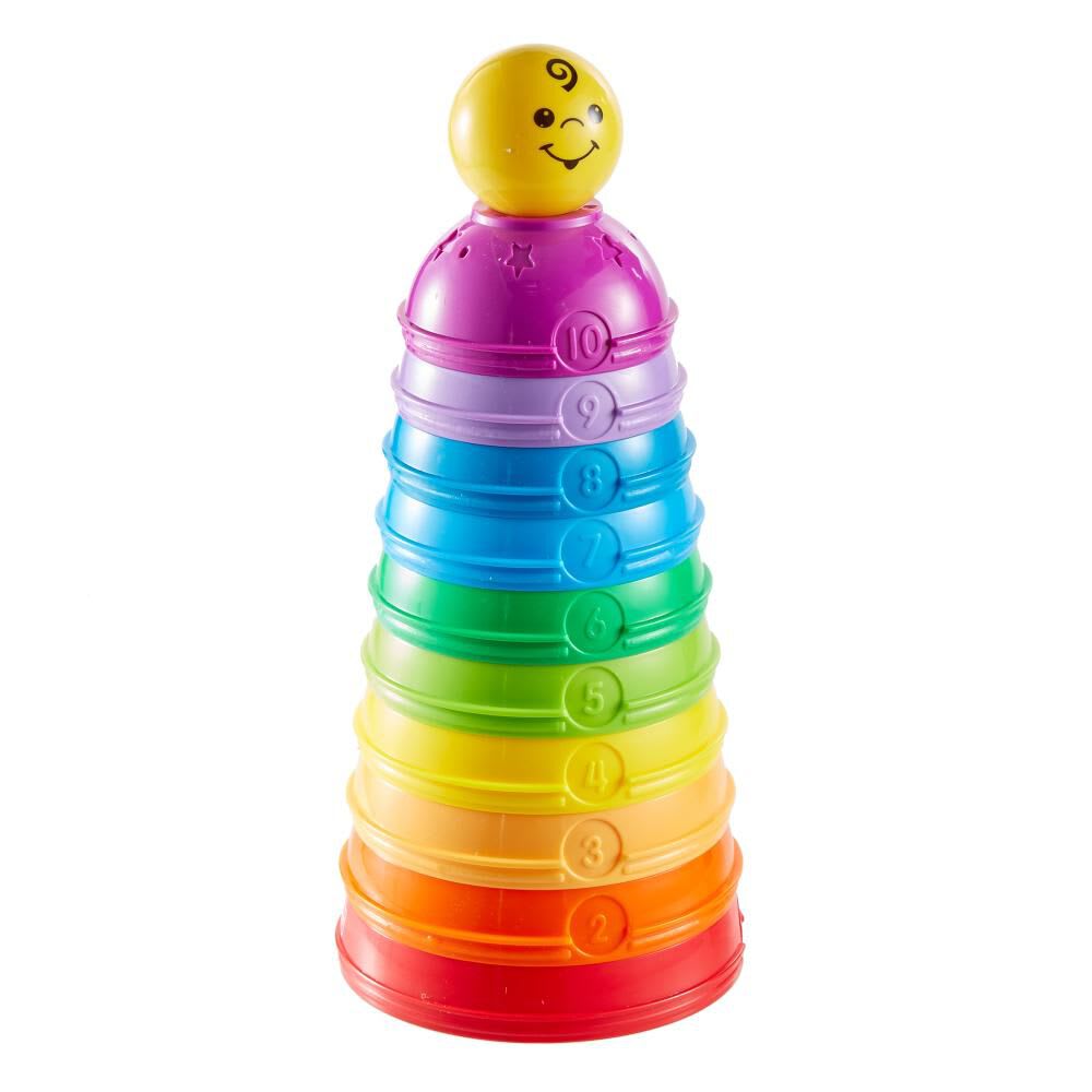 Fisher-Price Tacitas Apilables Numeradas con Pelota Sonora – vista 1