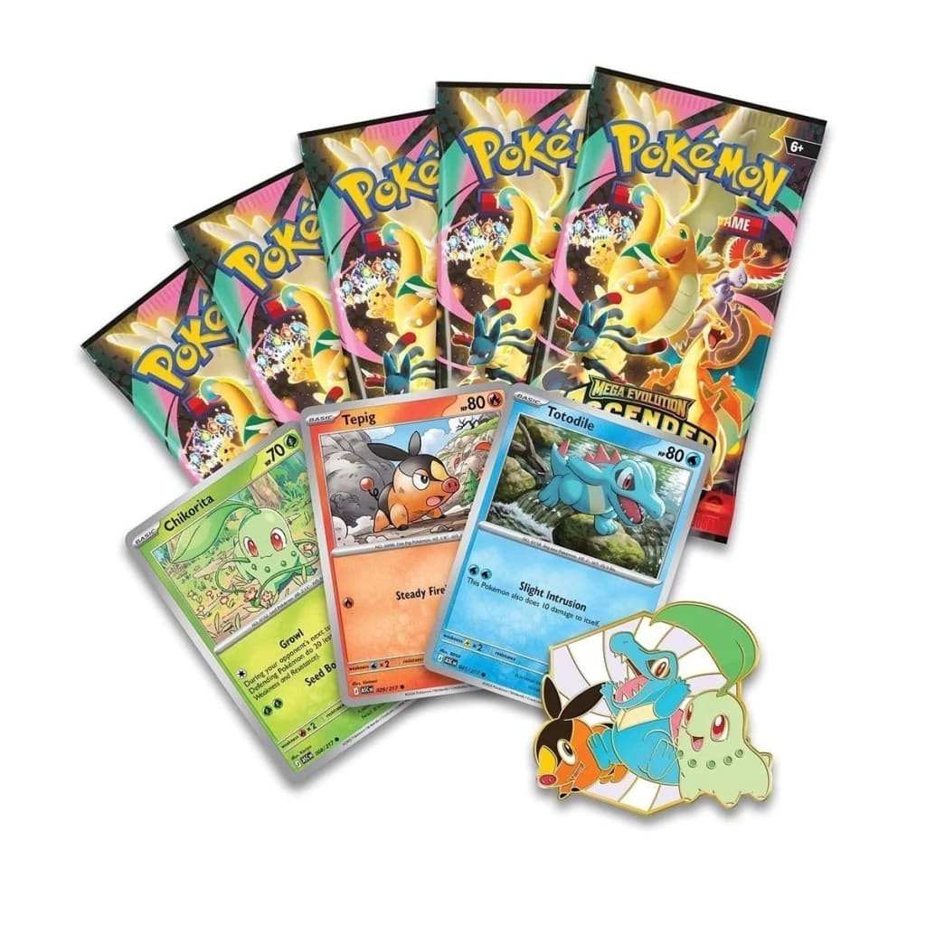 Pokémon TCG Ascenso Heroico Colección Pin Deluxe Primeros Compañeros – vista 2