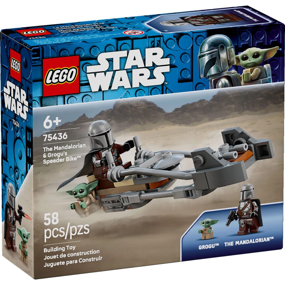 LEGO Star Wars Moto Speeder del Mandaloriano y Grogu – vista 2