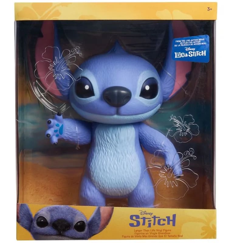 Disney Stitch Figura Grande de Vinilo Articulada 35 cm – vista 1