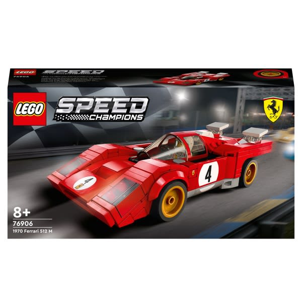 LEGO Speed Champions 1970 Ferrari 512 M 76906 Auto para Armar – vista 2