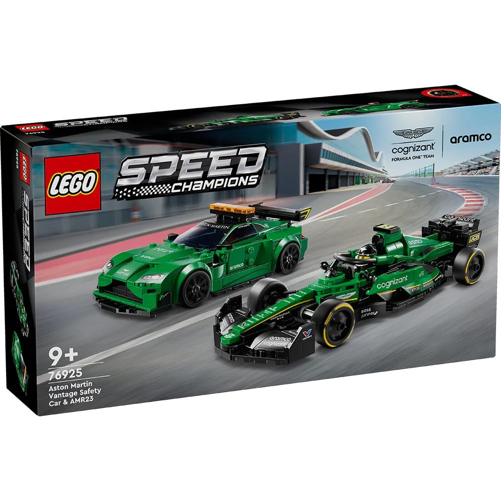 LEGO Speed Champions Safety Car de Aston Martin y AMR23 Fórmula 1 – vista 2
