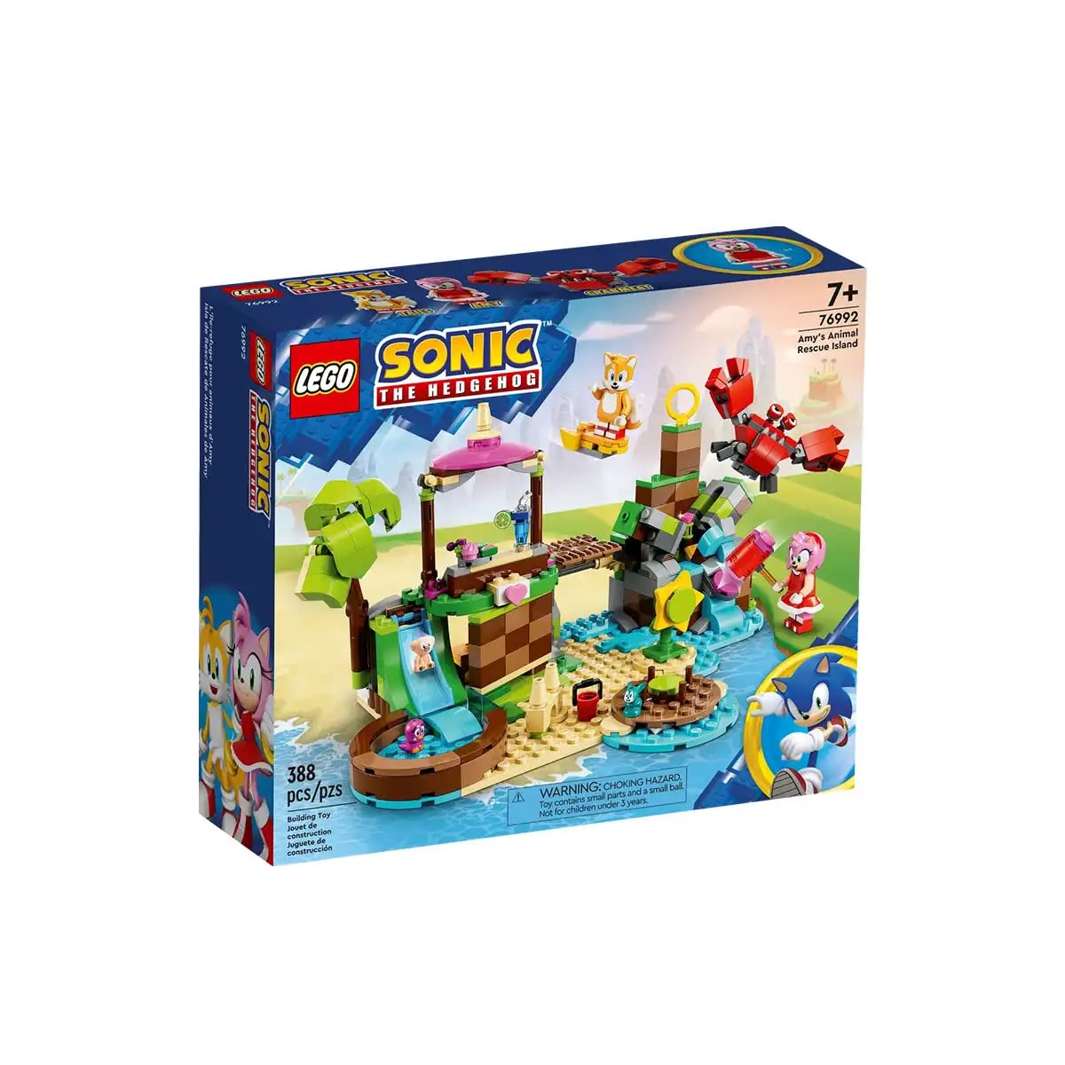 LEGO Sonic Isla de Rescate de Animales de Amy 76992 – vista 3