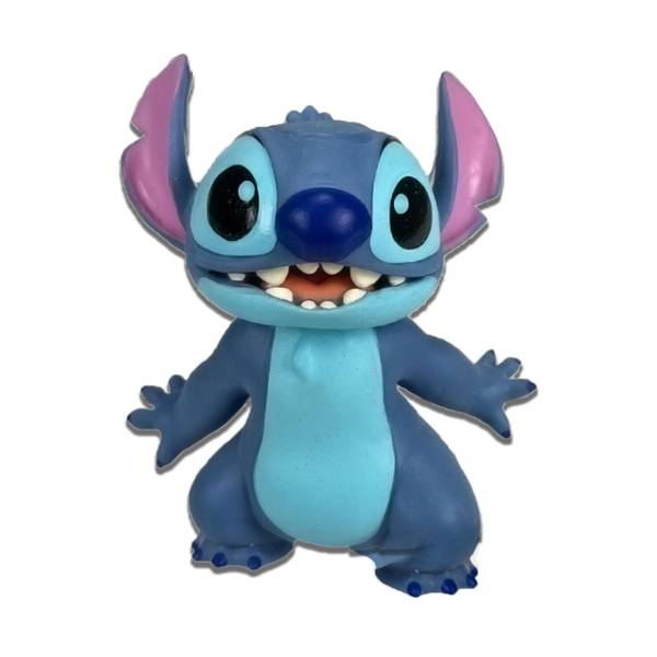 Figura estirable Stitch Super Stretch azul con brazos abiertos