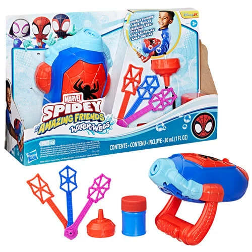 Spidey y sus Amigos Lanzador de Burbujas Electrónico – vista 1