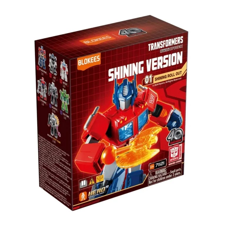Blokees Transformers Shining Version 01 Figura Armable Sorpresa – vista 1