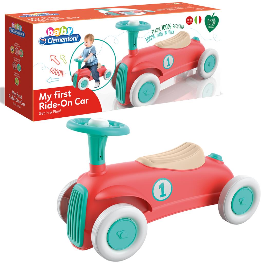 Clementoni Mi Primer Auto de Juguete Vintage de Material Reciclado – vista 1