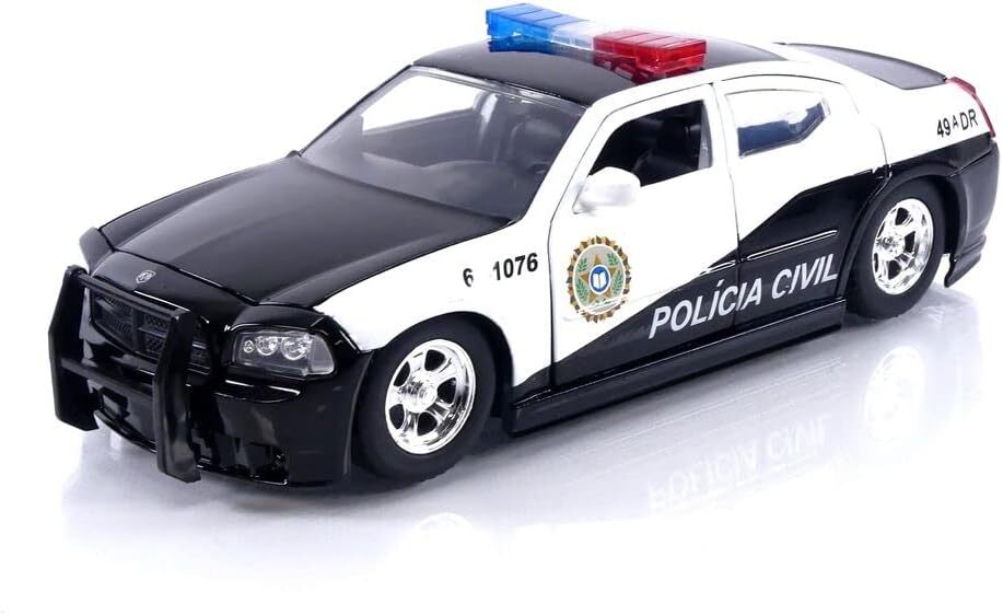 Fast & Furious 2006 Dodge Charger Policía Escala 1:24 – Jada Toys