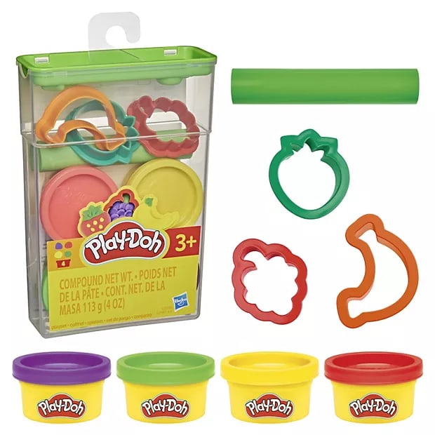 Play-Doh Set de Almacenamiento con Herramientas Temáticas y Masa – vista 1