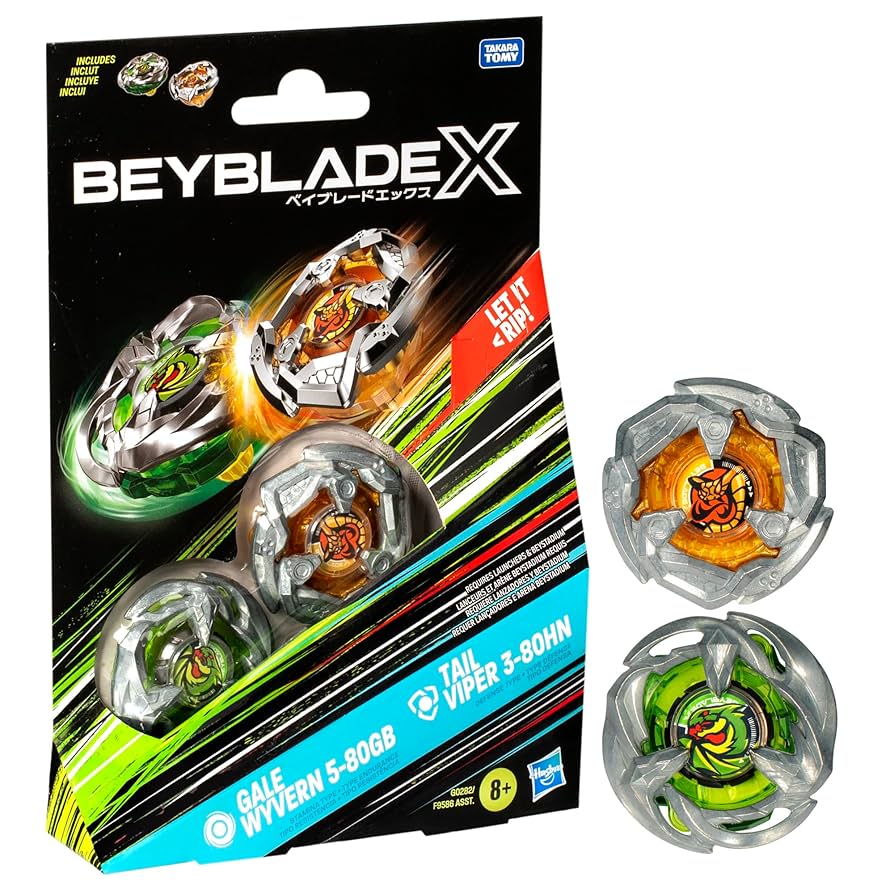 Beyblade X Dual Pack Trompos de Batalla Surtido – vista 1