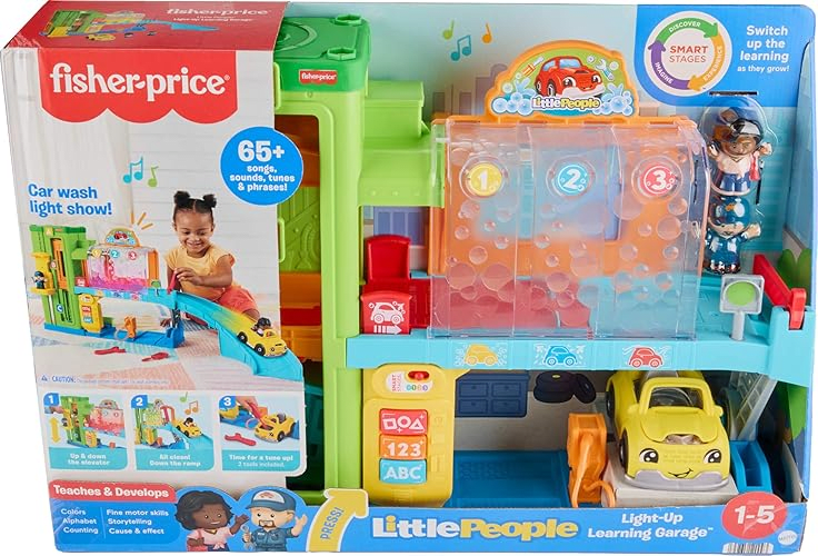 Fisher-Price Little People Garage de Vehículos con Luces y Sonidos – vista 2