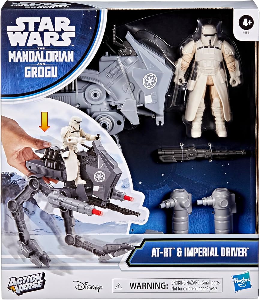 Star Wars ActionVerse AT-RT con Conductor Imperial Remnant – vista 2