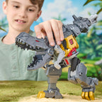 Transformers Cyberworld Grimlock Chomp & Battle Figura Transformable – Hasbro