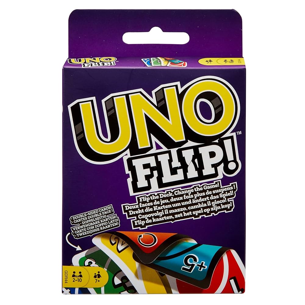 UNO Flip Juego de Cartas de Doble Cara – vista 1