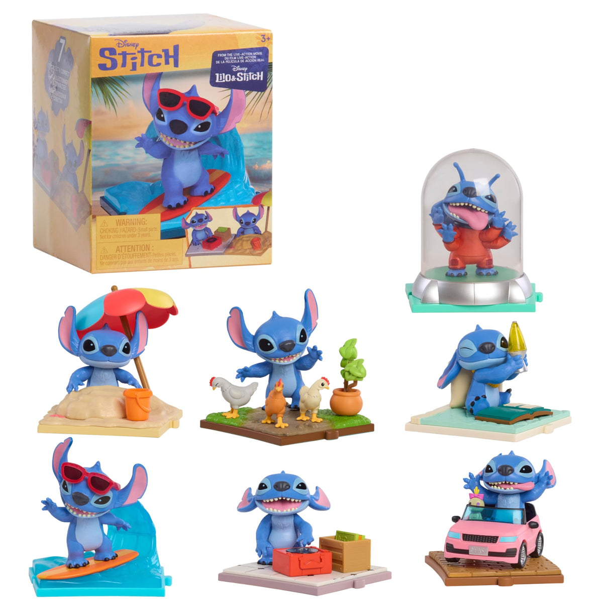 Disney Stitch Live-Action Movie Time Figura de Lujo Sorpresa – vista 3