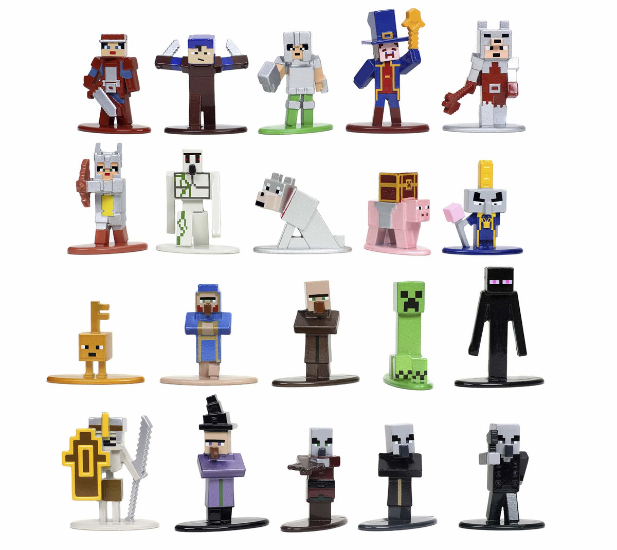 Jada Nano MetalFigs Minecraft Dungeons Set de 20 Figuras – vista 2
