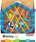 Sassy Busy Bands Juguete de Estimulación para Bebé con 6 Bandas – vista 1