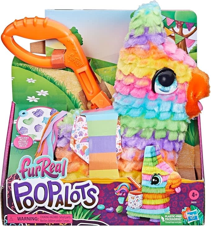 FurReal Poopalots Piñata Mascota Interactiva que Camina con Accesorios – vista 5