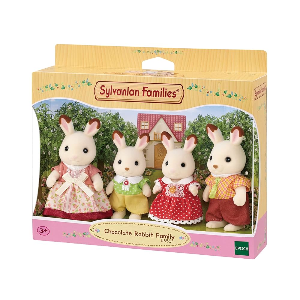 Sylvanian Families Familia Conejos Chocolate – vista 1