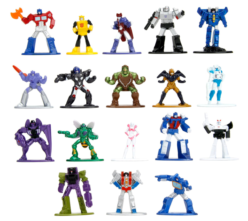 Jada Nano Transformers Serie 3 Pack de 18 Figuras de Metal – vista 1