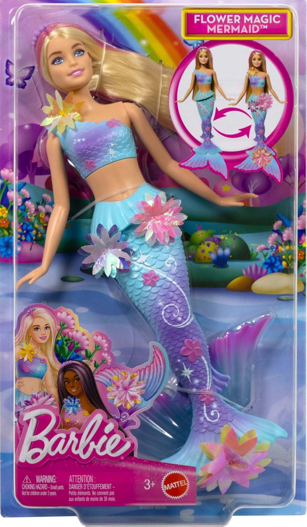 Barbie Sirena Mágica de Flores Flower Magic Mermaid – vista 2