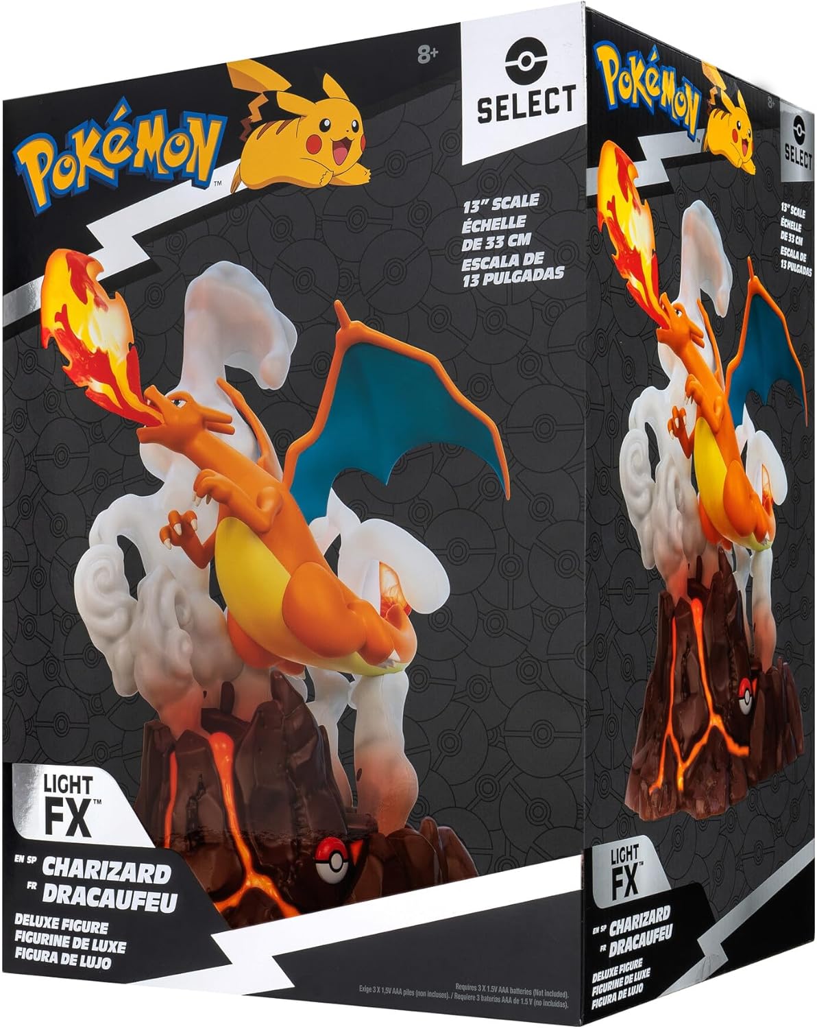 Pokémon Charizard Estatua Deluxe de Coleccionista con Luces 33 cm – vista 1