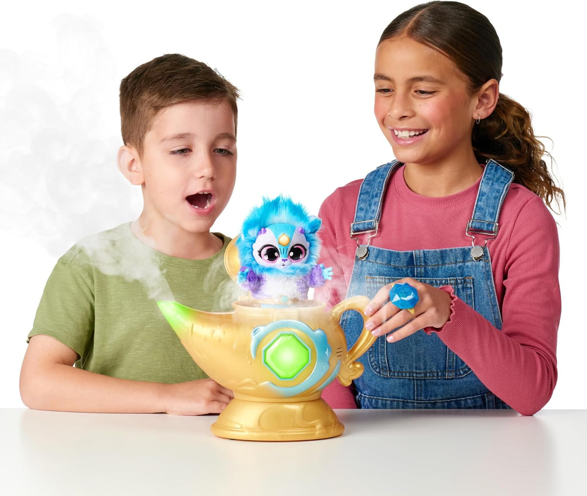 Magic Mixies Serie 3 Lámpara Mágica del Genio con Peluche Interactivo – vista 1