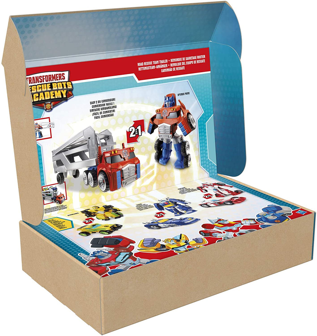 Transformers Rescue Bots Set de Vehículos con Optimus Prime – vista 1