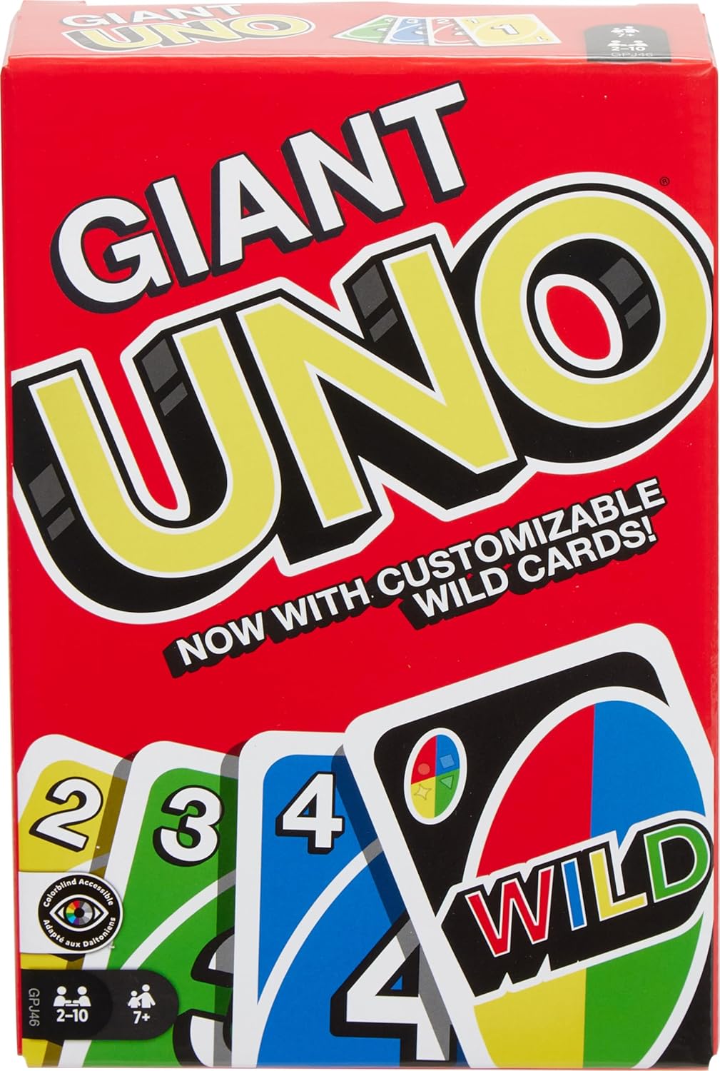 UNO Gigante Juego de Cartas Tamaño XL – vista 2