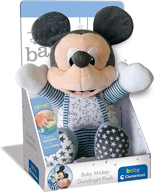 Disney Baby Mickey Goodnight Peluche Interactivo con Luces y Melodías – vista 1