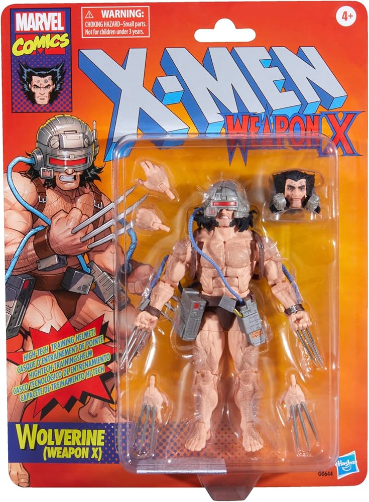 Marvel Legends X-Men Wolverine Arma X Figura de 6 Pulgadas – vista 2