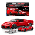 Mattel Brick Shop Serie Speed Maserati MC20 Escala 1:32 para Armar – vista 1
