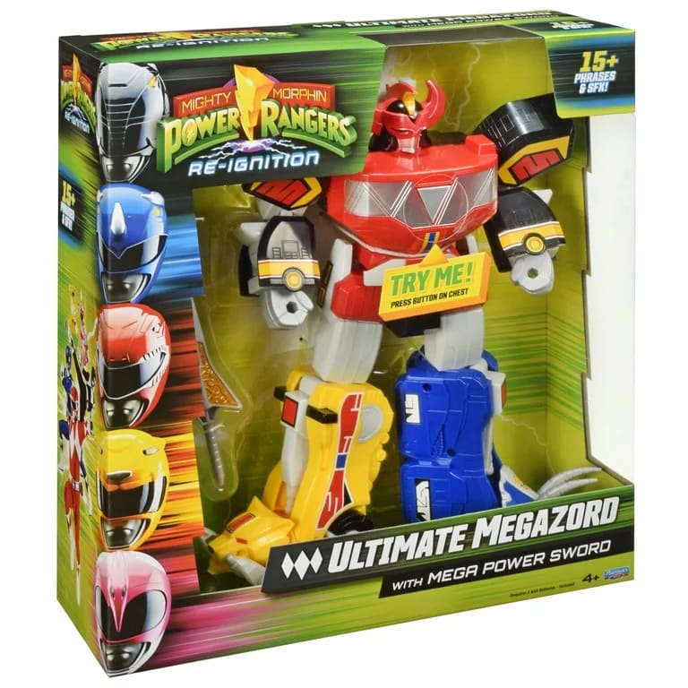Power Rangers Mighty Morphin Re-Ignition Ultimate Megazord con Luces y Sonidos – vista 2
