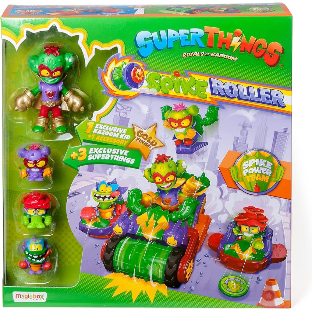 SuperThings Vehículo Spike Roller con Kazoom Kid Villano – vista 1