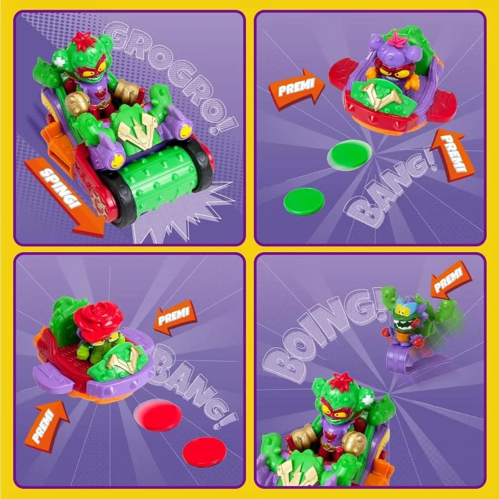 SuperThings Vehículo Spike Roller con Kazoom Kid Villano – vista 3