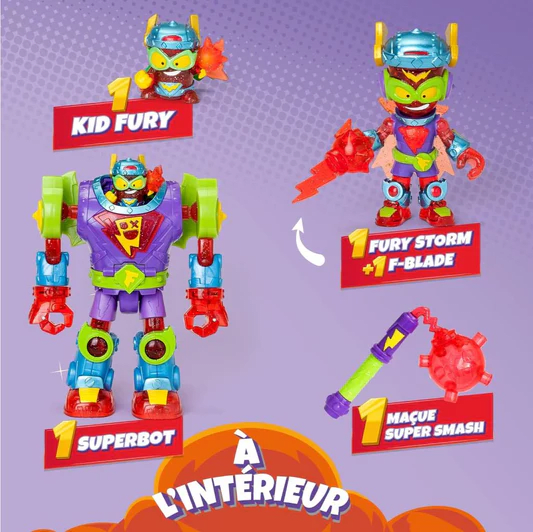 SuperThings Superbot Fury Storm con Kazoom Kid y Figura Exclusiva – vista 2