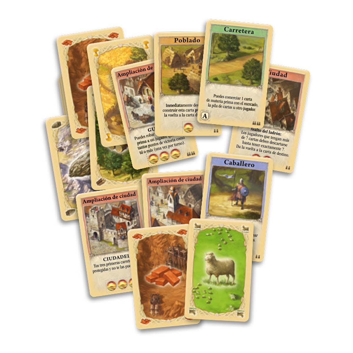 Catan Cartas Mini Juego de Cartas en Español – vista 2