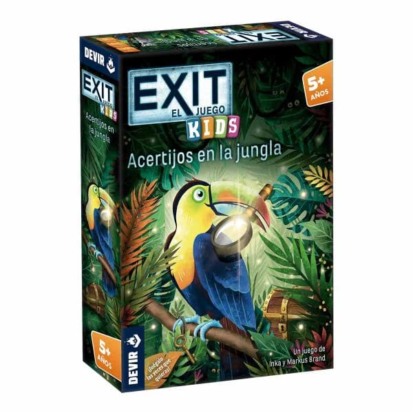 EXIT Kids Acertijos en la Jungla Juego de Escape Cooperativo – vista 1
