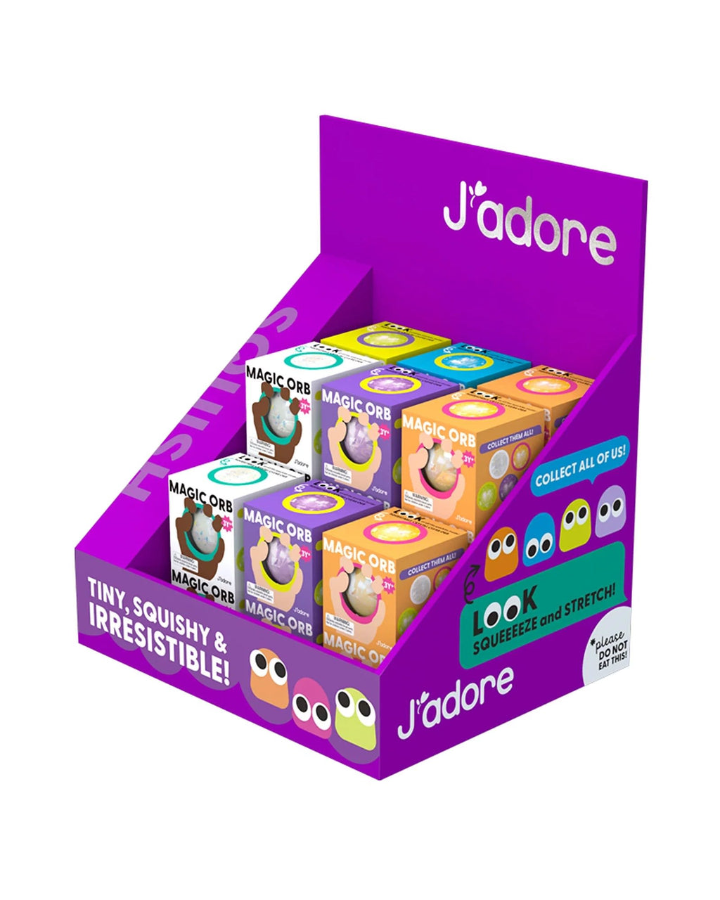 J'adore Magic Orb Squishy Juguete Antiestrés Elástico Surtido – vista 2