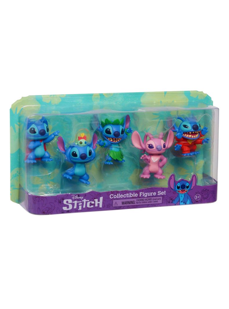 Disney Stitch Set de 5 Figuras de Colección de 8 cm – vista 2